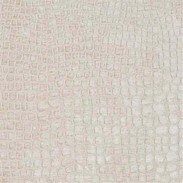Designer Fabrics Designer Fabrics K0151B 54 in. Wide Cream Textured Alligator Shiny Woven Velvet Upholstery Fabric K0151B - main